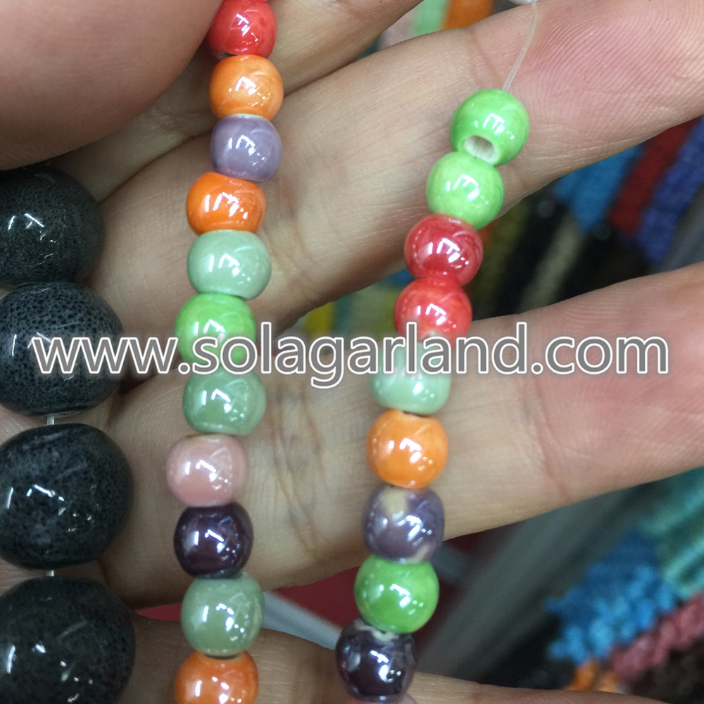 AB Porcelain Beads