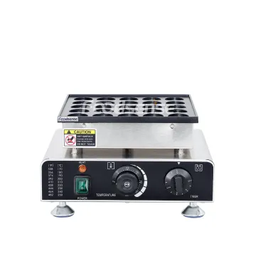 Mini Dutch Heart-Shaped Pancake Maker Electric Non-Stick Muffin Machine Dorayaki Pancake Maker Machine for Kitchen