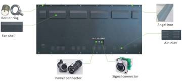 Outdoor P10mm DIP Front accessible LED sign