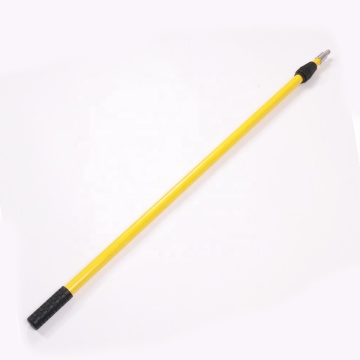2024 Premium Yellow Adjustable Fiberglass Extension Handle for Mop and Head Replacement - Home Use - Out Diameter: 32mm