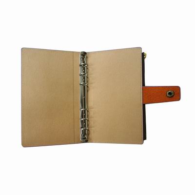 Particular PU Looseleaf Notebook with Pocket