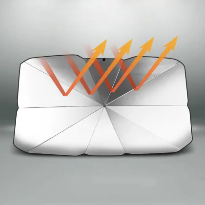 Foldable Sun Shade Car Umbrella for Summer Sun Protection