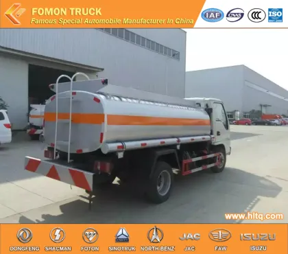 KAMA fuel tanker truck euro2 mini truck 5000L