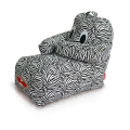 Zebra Stripe canvas beanbags i Animal form