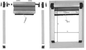 outside retractable screen window