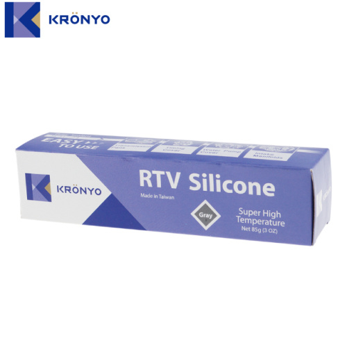 Silicone cinza RTV com junta do motor