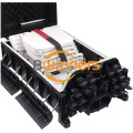 Hub Box SC MPO IP68 ปิดเทอร์มินัลการเข้าถึงไฟเบอร์ 16 พอร์ต (ไขมัน)