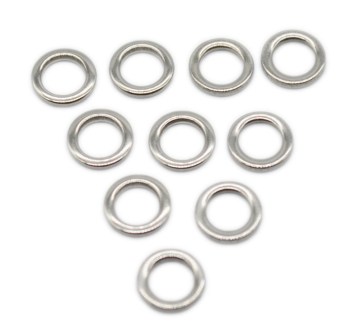 Stainless Fishing Solid Rings - High Quality Fishing Accessories