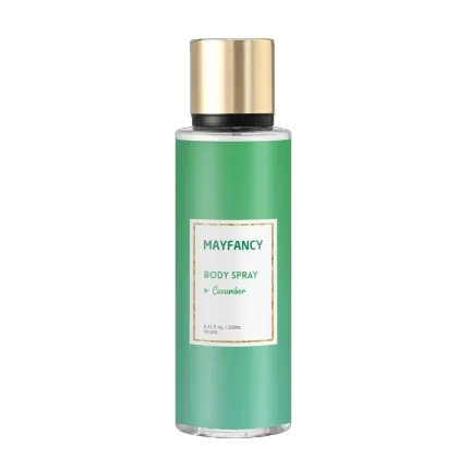 fresh cucumber scent body mist spray
