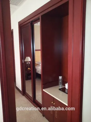 Hotel bedroom wardrobe