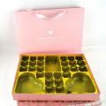 Custom Pink Paper Packaging Chocolate Gift Box