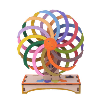 Customizable Kids Wooden 3D Puzzle and Magic Window DIY Game Set: Unleash Creativity with this Engaging Toy