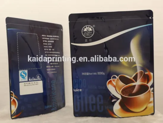 custom printing plastic coffee bag,good barrier and qualified printing quality,extended shelf life
