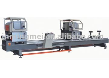 Precise double mitre saw for Aluminum Window machine