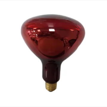 R125 Red IR Heat Lamp - 100W/150W/250W Sauna & Food Warmer Light