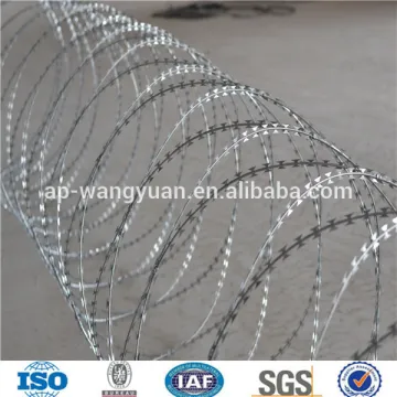 Razor Barbed Wire (Hot-dipped Galvanized/Stainless Steel)