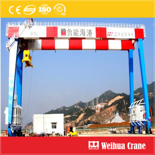 Rail-mounted container gantry crane