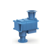 Cement plant air-cooled island cooling gearbox