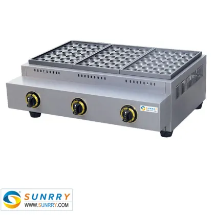 Gas cake baker for baking 84 ball per time gas cake baker machine (SUNRRY SY-FB84G)
