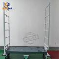 6Casters NC Shop Plastic U Boat Transport Trolley