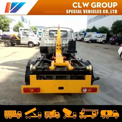 China Changan Mini roll off container Garbage Truck Hook Lift Garbage Truck