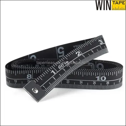PVC Tailor Clothing Black Tape Measure Inches