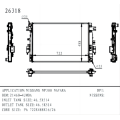 日産np300ナバラoemnumber 21460-4jmoaのラジエーター