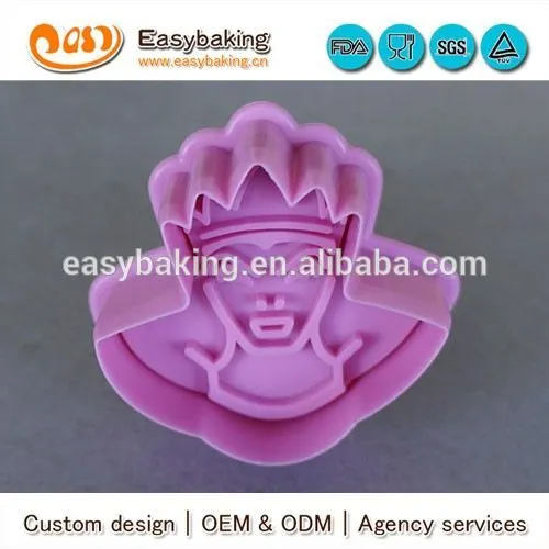 2015 New Product Plastic 3D Anime Cookie Cutter