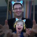 Rechargable Stereo Flashing Glowing Cat Ear Headphone