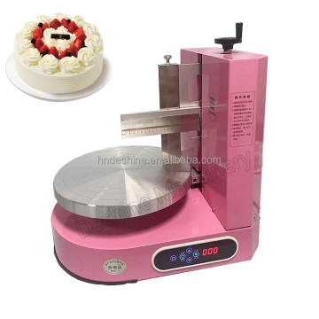 Automatic Cake Coating and Decorating Machines for Birthday Cakes