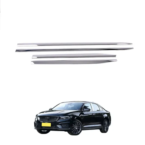 OEM Automotive Stainless Steel Chrome Door Edge Trim Strips for 2020 Geely Preface