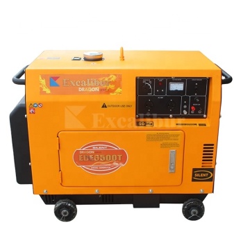 KDE6500t Excalibur Dragon Series 5KVA Generatore di diesel monofase