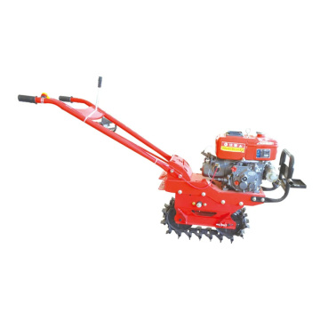 9HP Water-Cooled Diesel Garden Power Tiller with Single Chain Rail
