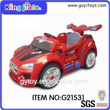 Hot sale environmental plastic kids electric car