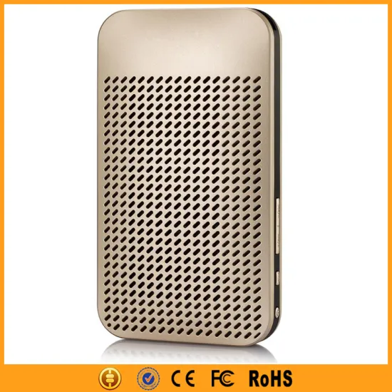 New Flat Bluetooth Speaker with Powerbank 5000mAh , up to 30 Hours Playtime