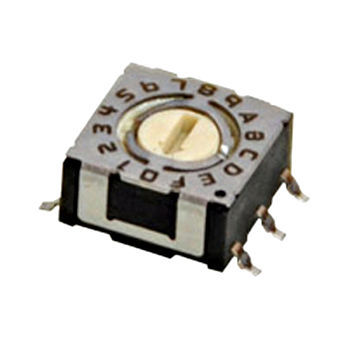 Rotary Switches, Measures 7.2 x 7.2mm