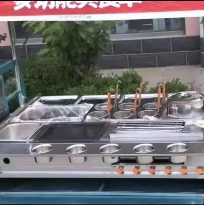 Multi functional console electric dining car