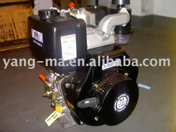 CE approved air cooled Single cylinder 4 stroke 12HPs small diesel engine