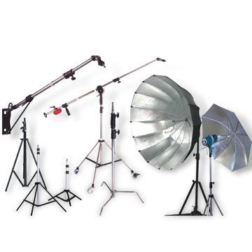Light Stand for Photography with Air Cushion and 5-in1 Reflector Size