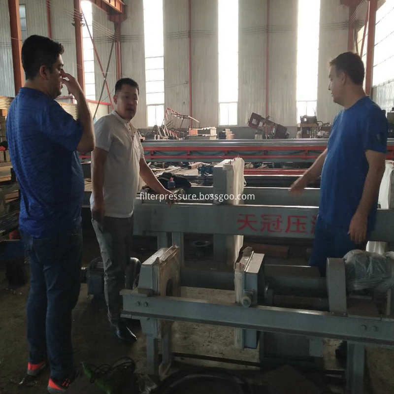 Iran Customer For Filter Press