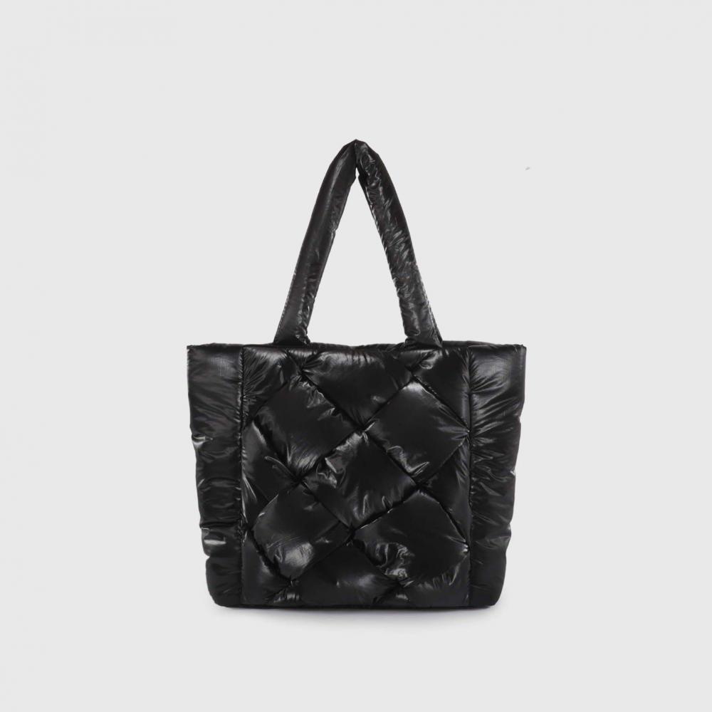 Quilted Padded Puffer Tote Bags