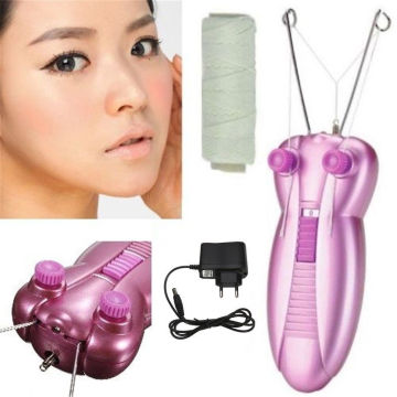 1Set Professional Electric Female Body Face Facial Hair Remover Cotton Thread Depilator Shaver Lady Beauty Care Machine