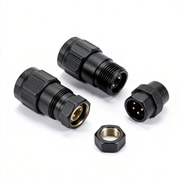 M12 Female Cable Circular Connector Pinouts