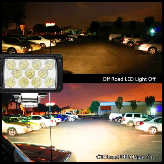 High Bright car accessories led work light 33w car led work lamp for boats vehicles offroad ATV UTV