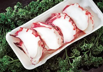 Frozen seafood Octopus Fillet