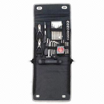 40-piece Tool Set, Made of Carbon Steel, 1 Piece Knife