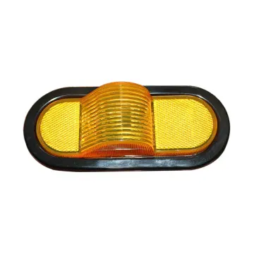 6"Oval DOT Amber LED Truck Side Marker Lamp