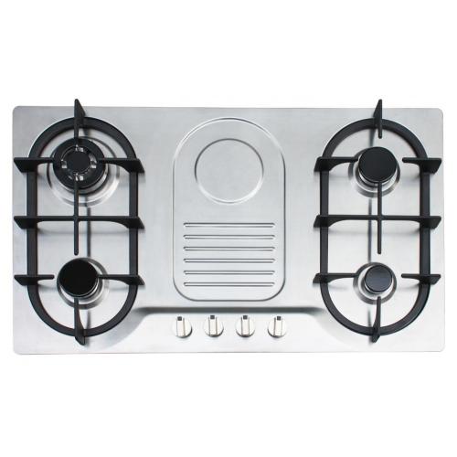 4 Burner Gas Hob dengan Pulse Ignition