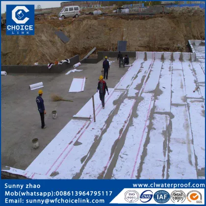 Polyethylene polypropylene fiber composite waterproof membrane