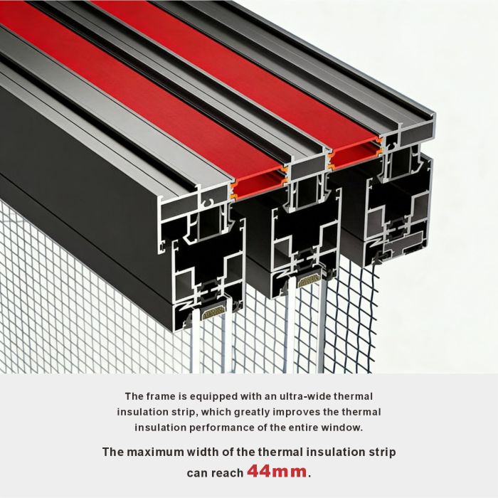 Portes architecturales en aluminium | Porte coulissante